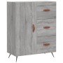Aparador alto madera contrachapada gris sonoma 69,5x34x180 cm de vidaXL, Aparadores - Ref: Foro24-3198447, Precio: 177,42 €, ...