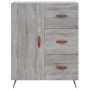 Aparador alto madera contrachapada gris sonoma 69,5x34x180 cm de vidaXL, Aparadores - Ref: Foro24-3198447, Precio: 177,42 €, ...