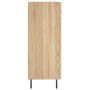 Aparador de madera de ingeniería roble Sonoma 69,5x34x90 cm