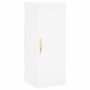 Hohes weißes Sperrholz-Sideboard 34,5 x 34 x 180 cm von vidaXL, Sideboards - Ref: Foro24-3198769, Preis: 99,33 €, Rabatt: %