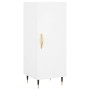 Hohes weißes Sperrholz-Sideboard 34,5 x 34 x 180 cm von vidaXL, Sideboards - Ref: Foro24-3198769, Preis: 99,33 €, Rabatt: %