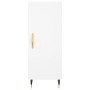 Hohes weißes Sperrholz-Sideboard 34,5 x 34 x 180 cm von vidaXL, Sideboards - Ref: Foro24-3198769, Preis: 99,33 €, Rabatt: %