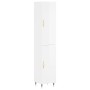 Hochglänzendes Sideboard aus weißem Sperrholz, 34,5 x 34 x 180 cm von vidaXL, Sideboards - Ref: Foro24-3198771, Preis: 105,38...