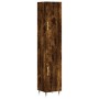 Sideboard aus geräuchertem Eichensperrholz, 34,5 x 34 x 180 cm von vidaXL, Sideboards - Ref: Foro24-3198774, Preis: 97,83 €, ...