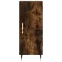 Aparador de madera contrachapada roble ahumado 34,5x34x180 cm de vidaXL, Aparadores - Ref: Foro24-3198774, Precio: 96,49 €, D...