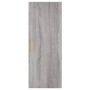 Hoher Schrank aus grauem Sonoma-Sperrholz 34,5x34x180 cm. von vidaXL, Sideboards - Ref: Foro24-3198783, Preis: 90,62 €, Rabat...