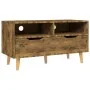 Mueble de TV madera de ingeniería roble ahumado 90x40x48,5 cm de vidaXL, Muebles TV - Ref: Foro24-326785, Precio: 86,24 €, De...