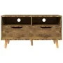 Mueble de TV madera de ingeniería roble ahumado 90x40x48,5 cm de vidaXL, Muebles TV - Ref: Foro24-326785, Precio: 86,24 €, De...
