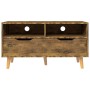 Mueble de TV madera de ingeniería roble ahumado 90x40x48,5 cm de vidaXL, Muebles TV - Ref: Foro24-326785, Precio: 87,40 €, De...
