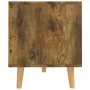 Mueble de TV madera de ingeniería roble ahumado 90x40x48,5 cm de vidaXL, Muebles TV - Ref: Foro24-326785, Precio: 86,24 €, De...