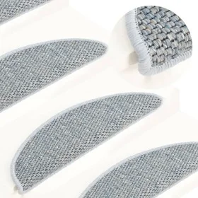 Self-adhesive sisal stair mat 15 pcs blue 56x17x3 cm by vidaXL, Stair mats - Ref: Foro24-326862, Price: 84,01 €, Discount: %