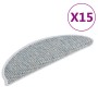 Self-adhesive sisal stair mat 15 pcs blue 56x17x3 cm by vidaXL, Stair mats - Ref: Foro24-326862, Price: 87,65 €, Discount: %
