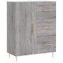 Hohes Sideboard aus sonomagrauem Sperrholz, 69,5 x 34 x 180 cm von vidaXL, Sideboards - Ref: Foro24-3198463, Preis: 183,67 €,...