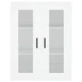 Aparador alto madera contrachapada blanco 69,5x34x180 cm de vidaXL, Aparadores - Ref: Foro24-3198465, Precio: 180,98 €, Descu...