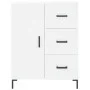 Aparador alto madera contrachapada blanco 69,5x34x180 cm de vidaXL, Aparadores - Ref: Foro24-3198465, Precio: 180,98 €, Descu...