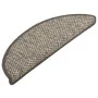 Selbstklebende Sisal-Stufenmatte 15 Stück Anthrazit 65x21x4cm von vidaXL, Treppenmatten - Ref: Foro24-326872, Preis: 82,39 €,...