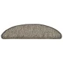 Selbstklebende Sisal-Stufenmatte 15 Stück Anthrazit 65x21x4cm von vidaXL, Treppenmatten - Ref: Foro24-326872, Preis: 82,39 €,...