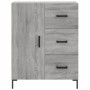 Aparador alto madera contrachapada gris sonoma 69,5x34x180 cm de vidaXL, Aparadores - Ref: Foro24-3198471, Precio: 185,72 €, ...