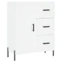 Aparador alto madera contrachapada blanco 69,5x34x180 cm by vidaXL, Sideboards - Ref: Foro24-3198473, Price: 191,00 €, Discou...