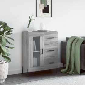 Aparador de madera de ingeniería gris Sonoma 69,5x34x90 cm Aparador de madera de ingeniería gris Sonoma 69,5x34x90 cm