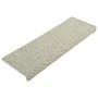 Selbstklebende Sisal-Stufenmatte 15 Stück grau 65x21x4 cm von vidaXL, Treppenmatten - Ref: Foro24-326887, Preis: 101,14 €, Ra...