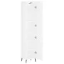 Hohes Sideboard Sperrholz glänzend weiß 34,5x34x180 cm von vidaXL, Sideboards - Ref: Foro24-3198803, Preis: 115,83 €, Rabatt: %