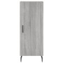 Aparador alto madera contrachapada gris Sonoma 34,5x34x180 cm by vidaXL, Sideboards - Ref: Foro24-3198807, Price: 110,16 €, D...