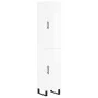 High glossy white plywood sideboard 34.5x34x180 cm by vidaXL, Sideboards - Ref: Foro24-3198811, Price: 132,07 €, Discount: %