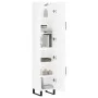 High glossy white plywood sideboard 34.5x34x180 cm by vidaXL, Sideboards - Ref: Foro24-3198811, Price: 132,07 €, Discount: %