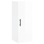Aparador alto madera contrachapada blanco brillo 34,5x34x180 cm de vidaXL, Aparadores - Ref: Foro24-3198811, Precio: 138,35 €...