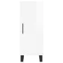 Hochglänzendes Sideboard aus weißem Sperrholz, 34,5 x 34 x 180 cm von vidaXL, Sideboards - Ref: Foro24-3198811, Preis: 132,07...