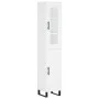 Aparador alto madera contrachapada blanco 34,5x34x180 cm de vidaXL, Aparadores - Ref: Foro24-3199193, Precio: 127,29 €, Descu...