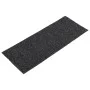 Selbstklebende Stufenmatte 15 Stück schwarz 60x25 cm von vidaXL, Treppenmatten - Ref: Foro24-326914, Preis: 35,10 €, Rabatt: %