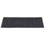 Selbstklebende Stufenmatte 15 Stück schwarz 60x25 cm von vidaXL, Treppenmatten - Ref: Foro24-326914, Preis: 35,53 €, Rabatt: %