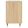 Aparador de madera de ingeniería roble Sonoma 100x36x60 cm