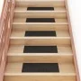 Alfombrilla autoadhesiva escalera 15 uds marrón 60x25 cm de vidaXL, Alfombrillas para escalones - Ref: Foro24-326918, Precio:...