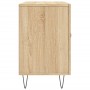 Aparador de madera de ingeniería roble Sonoma 100x36x60 cm