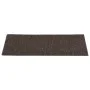 Selbstklebende Stufenmatte 15 Stück dunkelbraun 60x25 cm von vidaXL, Treppenmatten - Ref: Foro24-326919, Preis: 38,28 €, Raba...