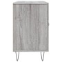 Aparador de madera de ingeniería gris Sonoma 100x36x60 cm