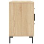 Aparador de madera de ingeniería roble Sonoma 100x36x60 cm