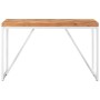 Esstisch aus massivem Akazien- und Mangoholz, 120 x 60 x 76 cm von vidaXL, Küchen- und Esstische - Ref: Foro24-323545, Preis:...