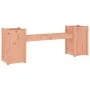 Banco con jardineras madera maciza de abeto Douglas 180x36x63cm de vidaXL, Bancos de jardín - Ref: Foro24-825168, Precio: 123...