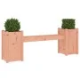 Bench with planters solid Douglas fir wood 180x36x63cm by vidaXL, garden benches - Ref: Foro24-825168, Price: 123,96 €, Disco...