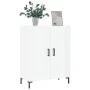 Glossy white plywood sideboard 69.5x34x90 cm by vidaXL, Sideboards - Ref: Foro24-830198, Price: 87,07 €, Discount: %
