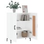 Hochglanzweißes Sperrholz-Sideboard 69,5 x 34 x 90 cm von vidaXL, Sideboards - Ref: Foro24-830198, Preis: 88,16 €, Rabatt: %