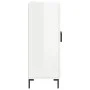 Glossy white plywood sideboard 69.5x34x90 cm by vidaXL, Sideboards - Ref: Foro24-830198, Price: 87,07 €, Discount: %