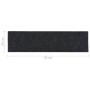 Alfombrilla autoadhesiva escalera 15 uds negro 76x20 cm de vidaXL, Alfombrillas para escalones - Ref: Foro24-326926, Precio: ...