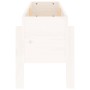 Elevated garden bed made of solid white pine wood 101x30x38cm by vidaXL, Pots and planters - Ref: Foro24-825185, Price: 61,46...