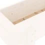 Hochbeet Zirbenholz massiv weiß 101x30x38cm von vidaXL, Töpfe und Pflanzgefäße - Ref: Foro24-825185, Preis: 60,55 €, Rabatt: %