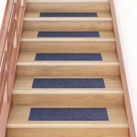 Selbstklebende Leitermatte 15 Stück graublau 76x20 cm von vidaXL, Treppenmatten - Ref: Foro24-326929, Preis: 29,62 €, Rabatt: %